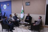 دیدار رئیس دانشگاه جامع علمی‌کاربردی استان یزد با سرپرست اداره منابع طبیعی و آبخیزداری استان