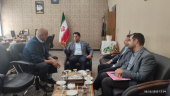 دیدار رئیس واحد استانی با معاون هماهنگی امور اقتصادی استانداری یزد
