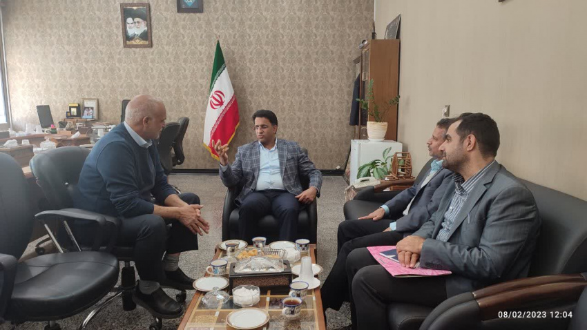 دیدار رئیس واحد استانی با معاون هماهنگی امور اقتصادی استانداری یزد