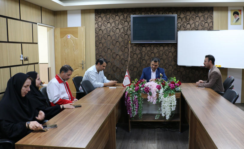 بازدید رئیس دانشگاه جامع علمی کاربردی استان یزد از مرکز آموزش علمی کاربردی هلال احمر یزد